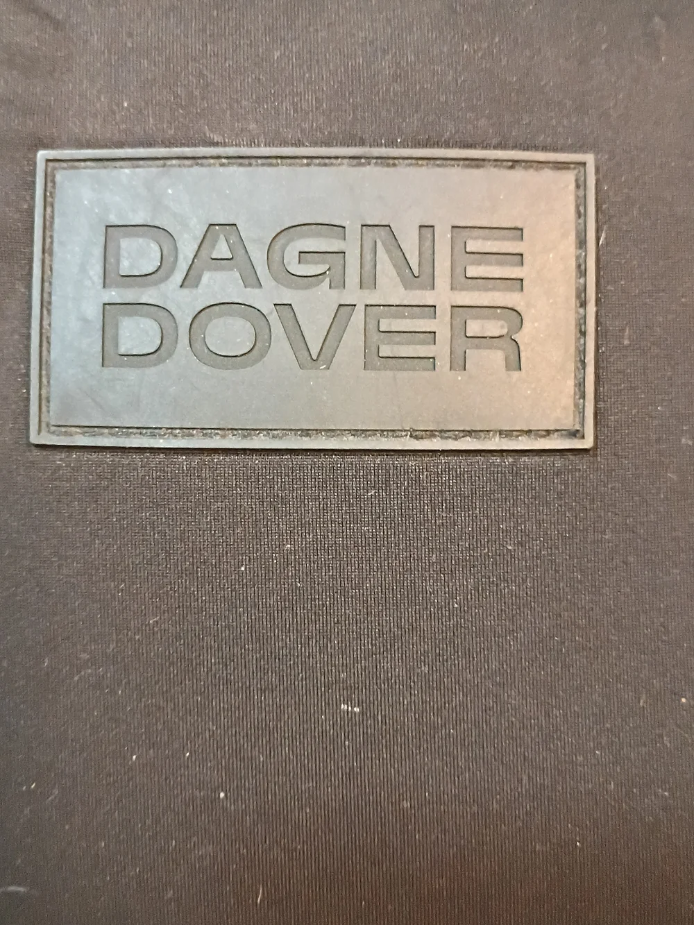 Dagne Dover Black Mini Backpack with Front Zip Pocket